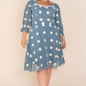 Ivy City Co XXL 🌼DAISY EMBROIDERED DRESS🌼